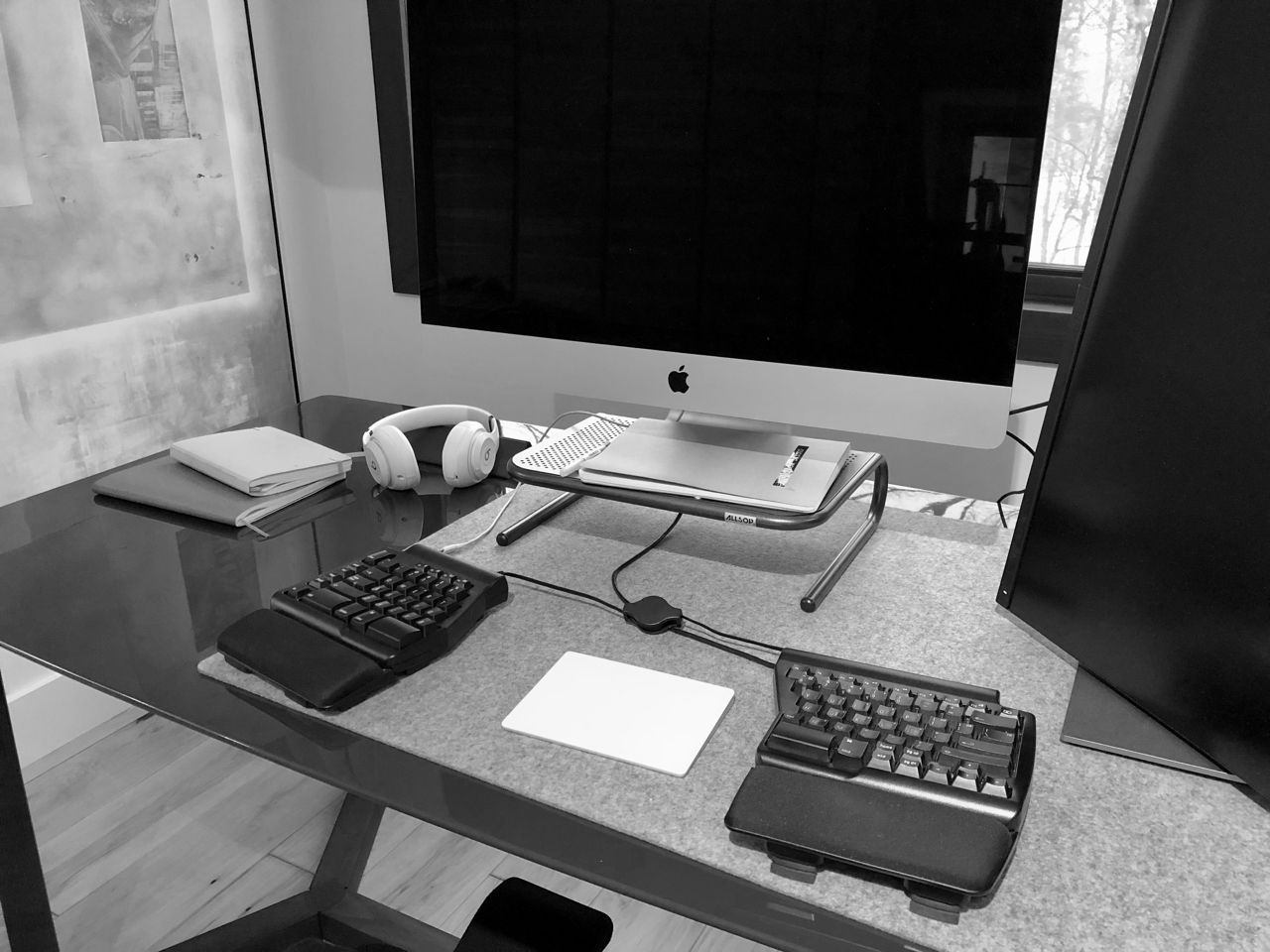 Photo of my desk setup